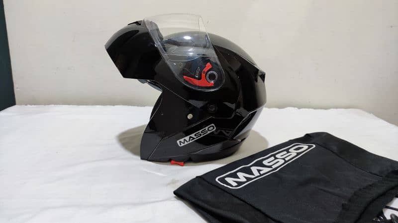 Brand new Masso flipup helmet Made In Germany 9