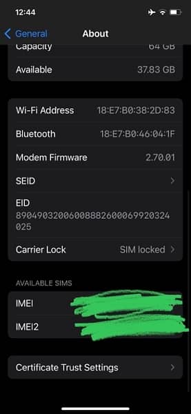 Iphone 12 64 gb JV Non-PTA Non-Active Urgent sale 3