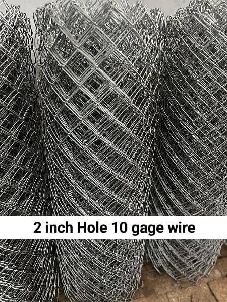 Razor wire Barbed wire Mesh Security jali / pipe Chain link Fence 2