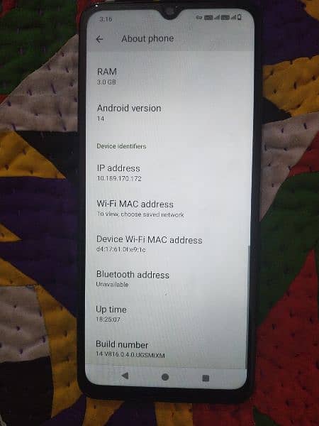 mobile radmi A3x all okey 3gb ram 64gb room 5