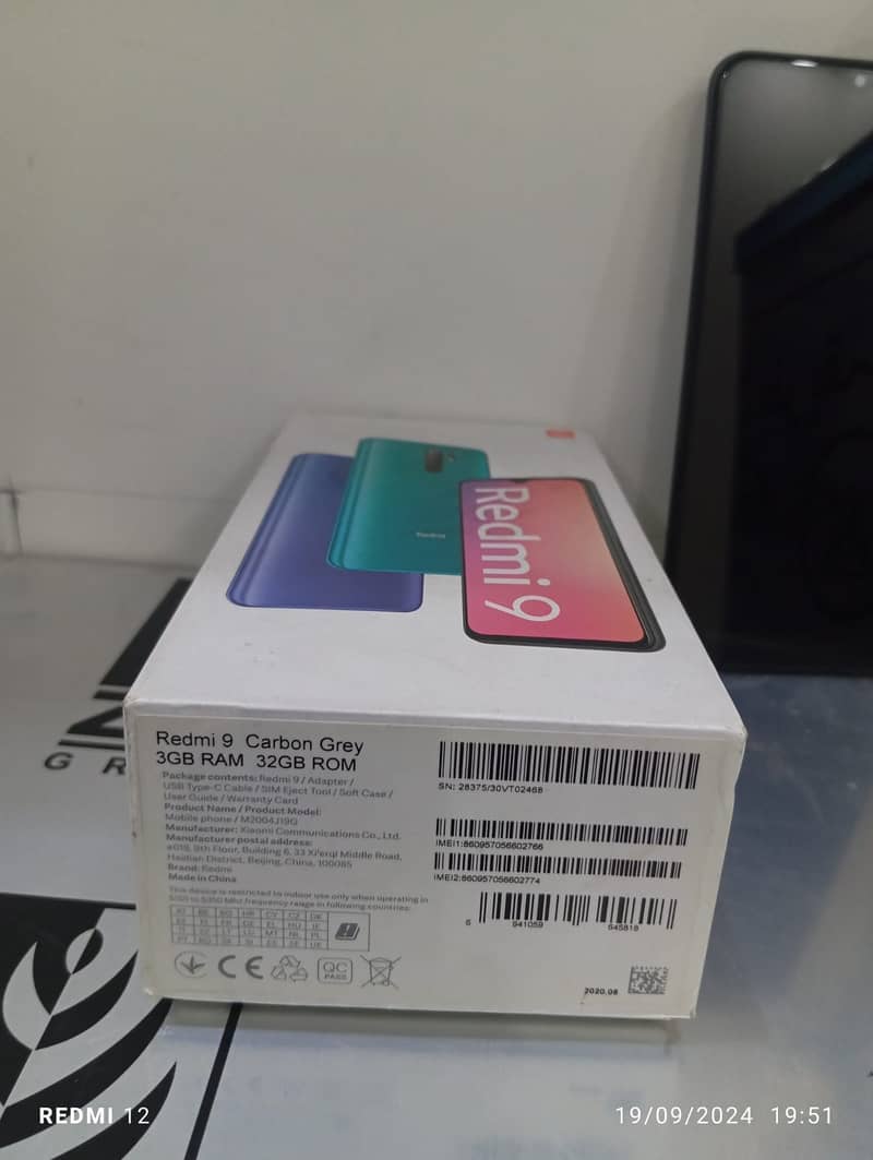 Redmi 9 Carbon Grey (3GB + 32GB) 0/3/3/3/5/6/6/8/1/7 3