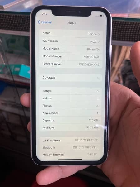 Iphone XR 128GB PTA Approved 6