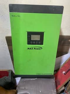 Max power hybrid solar inverter reted  power 4000w condtion 10/10