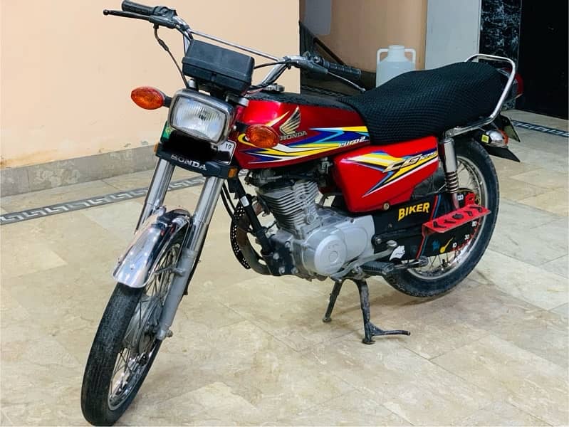 Honda 125 CG  (117k price fix) rate final 0