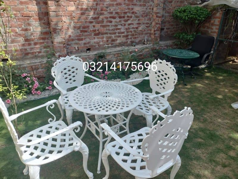 OUTDOOR GARDEN RATTAN UPVC FURNITURE SOFA SET CHAIRS TABLE UMBRELLA 15