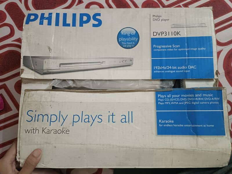 PHILIPS DVD player 0