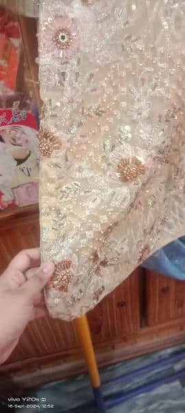 heavily fancy embroidered dress 6