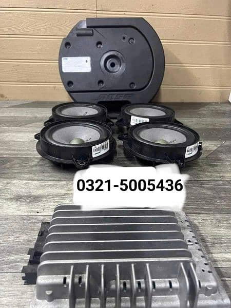 Bose complete Audio sound system 6.1 speakers woofer 0