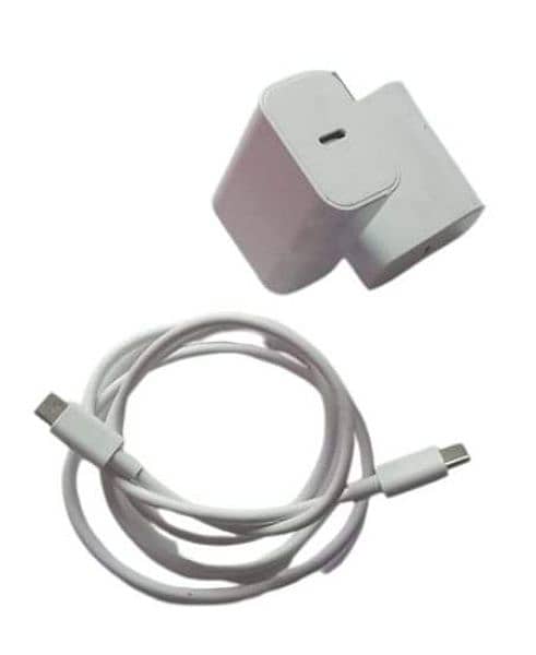 Apple 20W USB-C Power Adapter with Lightning Cable 0