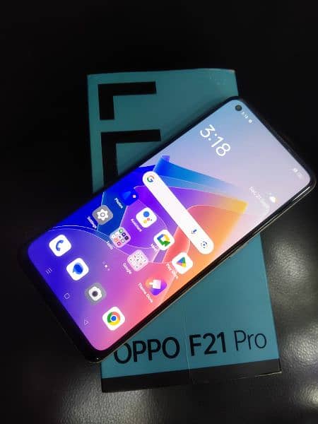 Oppo F21 Pro 8GB Ram 128GB Rom Color Sunset Orange Condition 10/9 . . . . 1