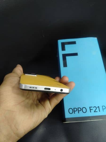 Oppo F21 Pro 8GB Ram 128GB Rom Color Sunset Orange Condition 10/9 . . . . 5