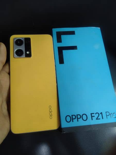 Oppo F21 Pro 8GB Ram 128GB Rom Color Sunset Orange Condition 10/9 . . . . 8