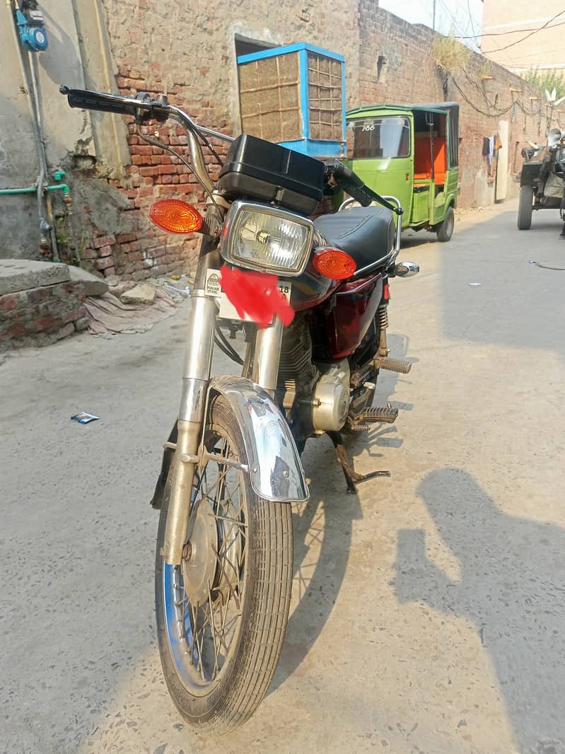 HONDA CG 125 2018 MODEL Urgent Selling 6