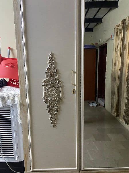 White italian deco painted Almari 3