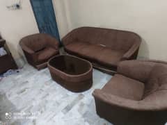 5 seater sofa with table