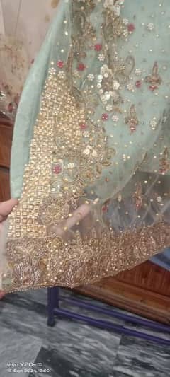 heavily fancy embroidered dress