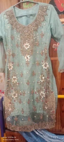 heavily fancy embroidered dress 4