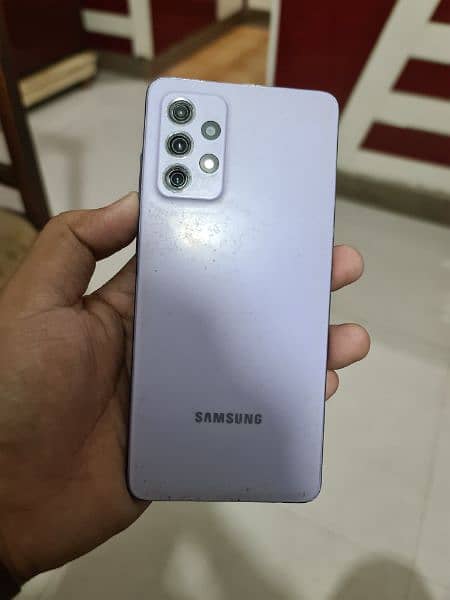 Samsung A72. PTA Approved with box 1