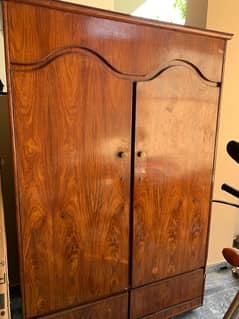 Wooden wardrobe