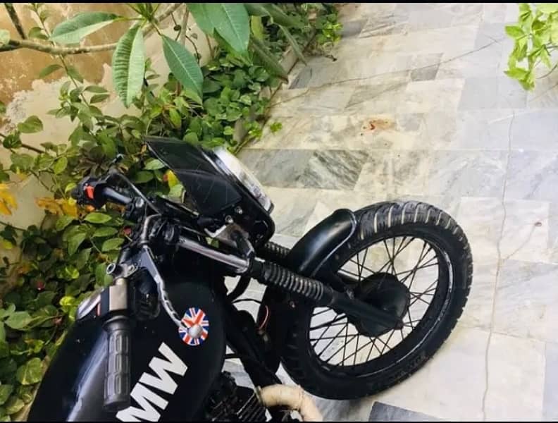 suzuki 150 multan nmber missing book modifive cafe racer 4