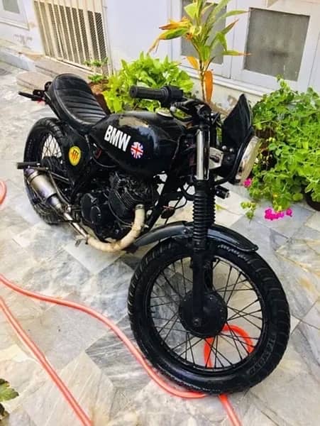 suzuki 150 multan nmber missing book modifive cafe racer 5