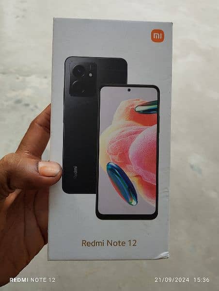 Redmi note 12 8/128 lcd break full box salle 6