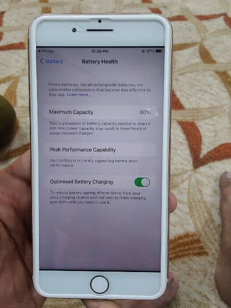 Iphone 8 plus 64gb PTA Official Approve 2