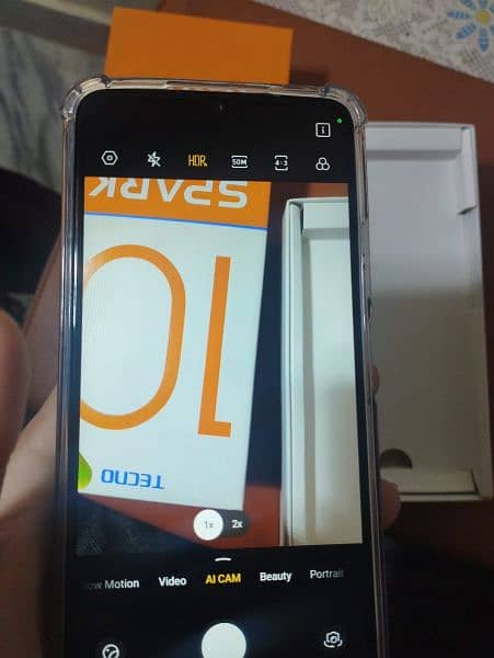 Tecno spark 10 with box 10