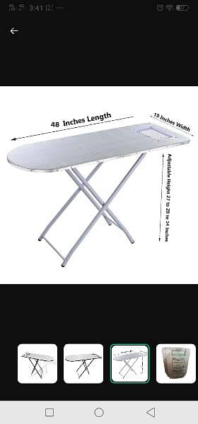 Foldable And Adjustable Iron Table Stand 2