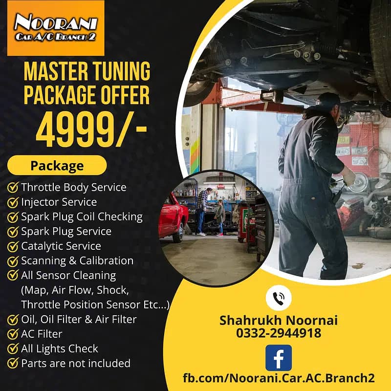 Car AC Service, Mechanical & Suspension Work, Scanning, Dent & Paint. 12