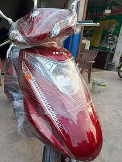 united 100cc self start scooty 2024 0