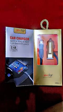 car mobile charger | 3 in 1 high quality | fast and dual charging jeck