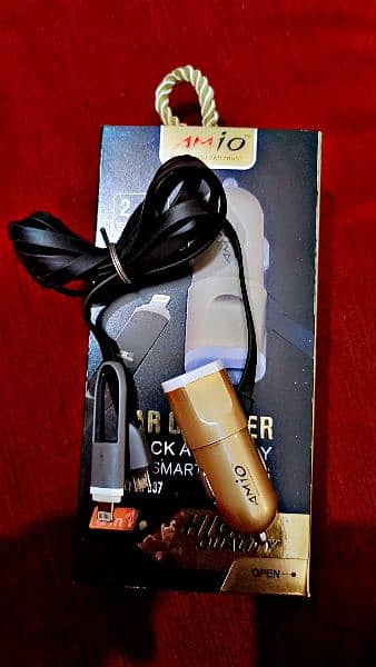 car mobile charger | 3 in 1 high quality | fast and dual charging jeck 2