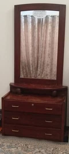 wooden dressing table