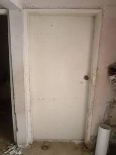 Used wooden doors