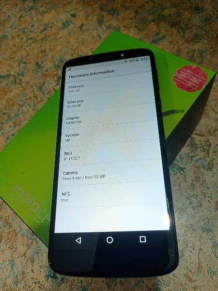 Moto g6 play 3GB/32GB (Non-PTA) 5