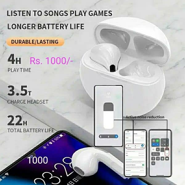 Handfree airdots eardots airpods earpods 7