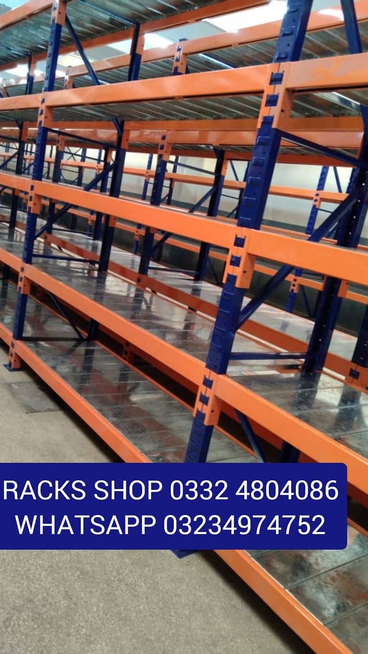 Store Rack/ Heavy duty racks/ wall rack/ Gondola Rack/ Trolleys/ POS 3