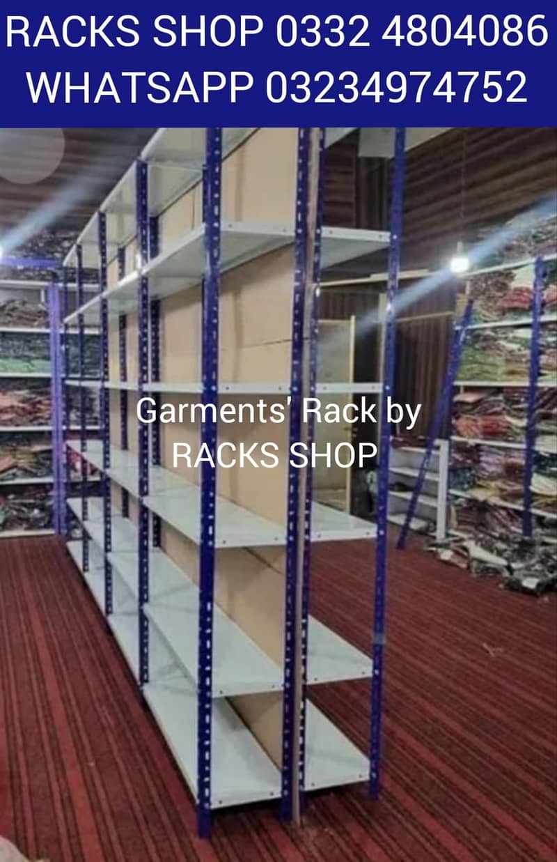 Store Rack/ Wall Rack/ Gondola Rack/ Cash counter/ Trolleys/ Baskets 11