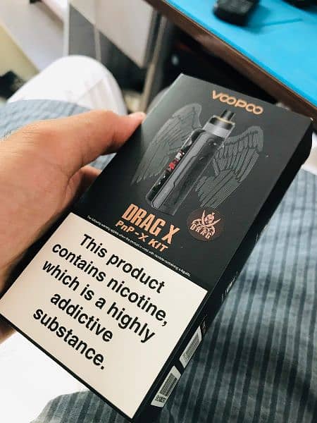 Only one time use orginal voopoo Drag X My whatsapp num 0308 8889996 3