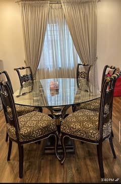 dinning table with6 chairs