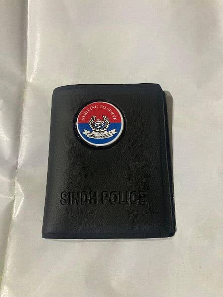 Sindh Police logo Wallet 0