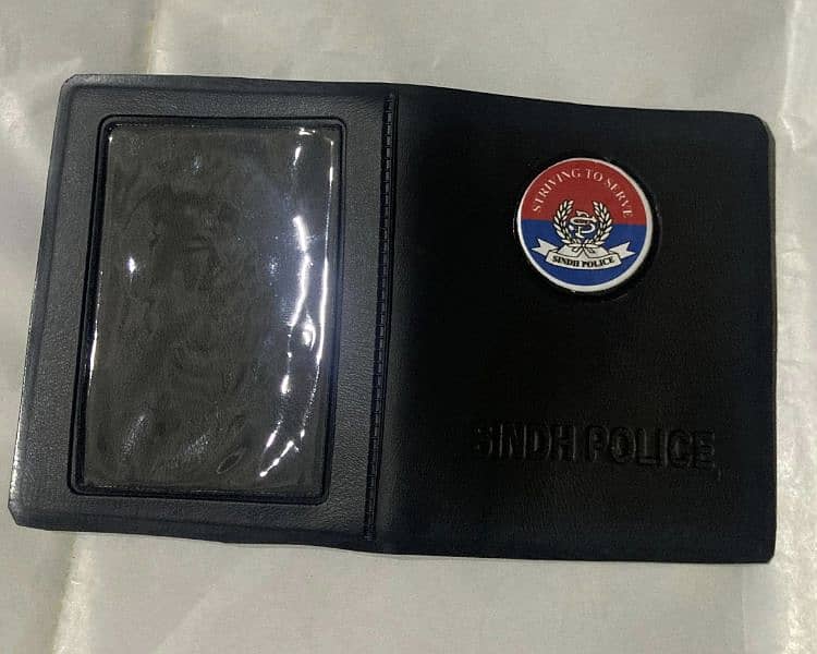 Sindh Police logo Wallet 1