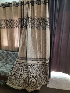 curtains sell 5 piece full size 15k only