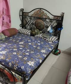 double bed with mattress