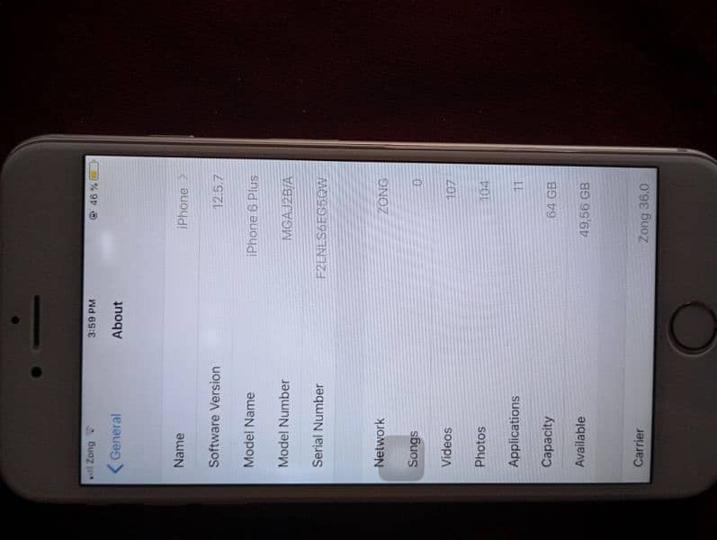 pta approved iPhone 6plus 03115546539 exchange possible 4