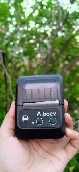 Aibecy Bluetooth Portable Thermal Receipt Printer 58mm 2