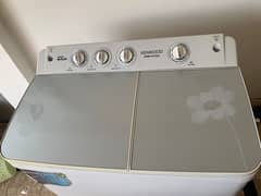 kenwood turbo washing machine almost new