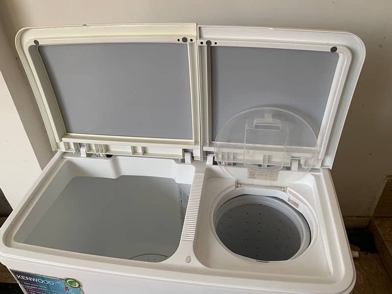 kenwood turbo washing machine almost new 5