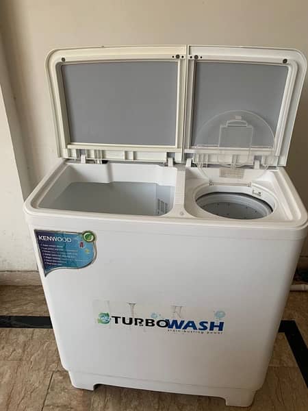 kenwood turbo washing machine almost new 6